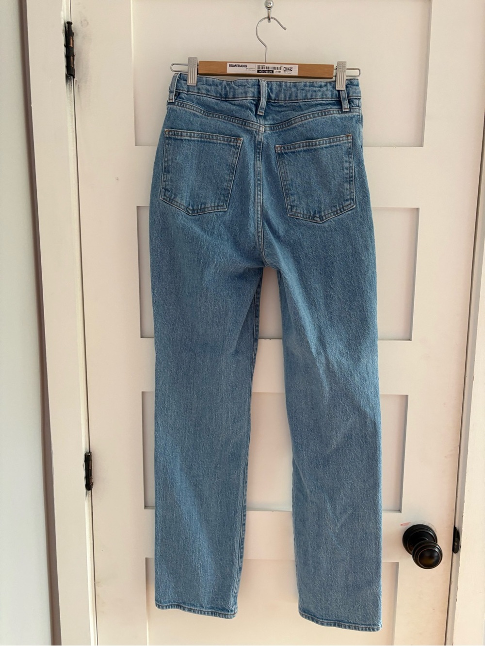 Aritzia Denim Forum Rowan Super Hi-Rise Straight Jean size 27 - Picture 7 of 9